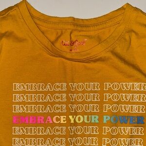 Cat & Jack Mustard Graphic Tee